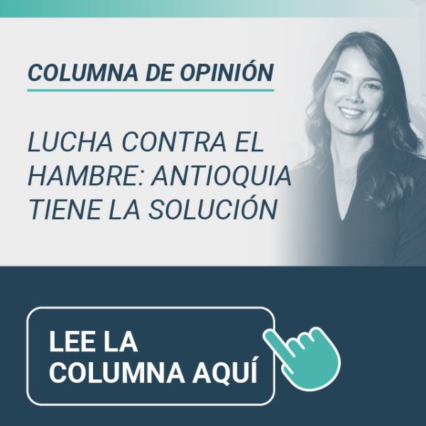 Rostro María Bibiana Botero, Presidenta Ejecutiva de Proantioquia